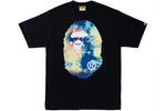 BAPE Tie Dye Big Ape Head Tee