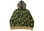 BAPE Big ABC Camo Shark Wide Full Zip Double Hoodie