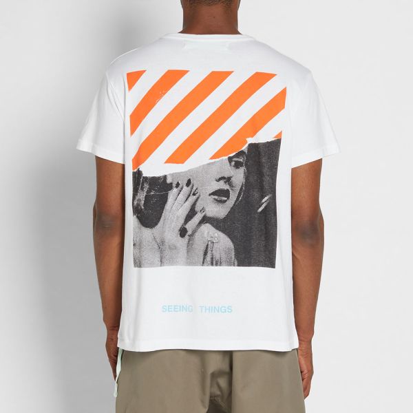 Off white seeing top things white tee