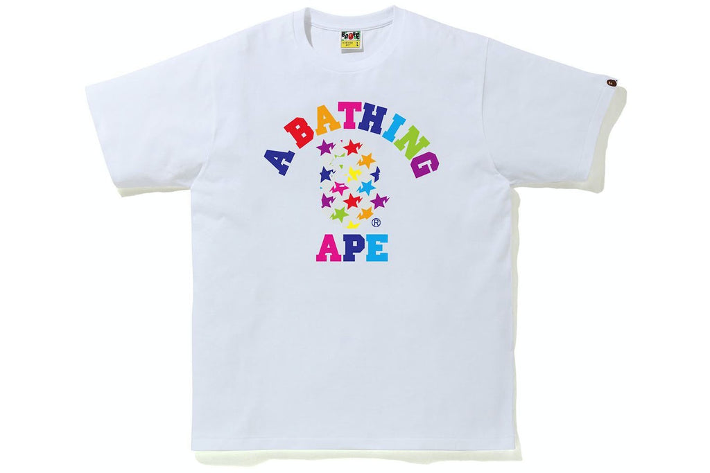 BAPE Sta Pattern College Tee