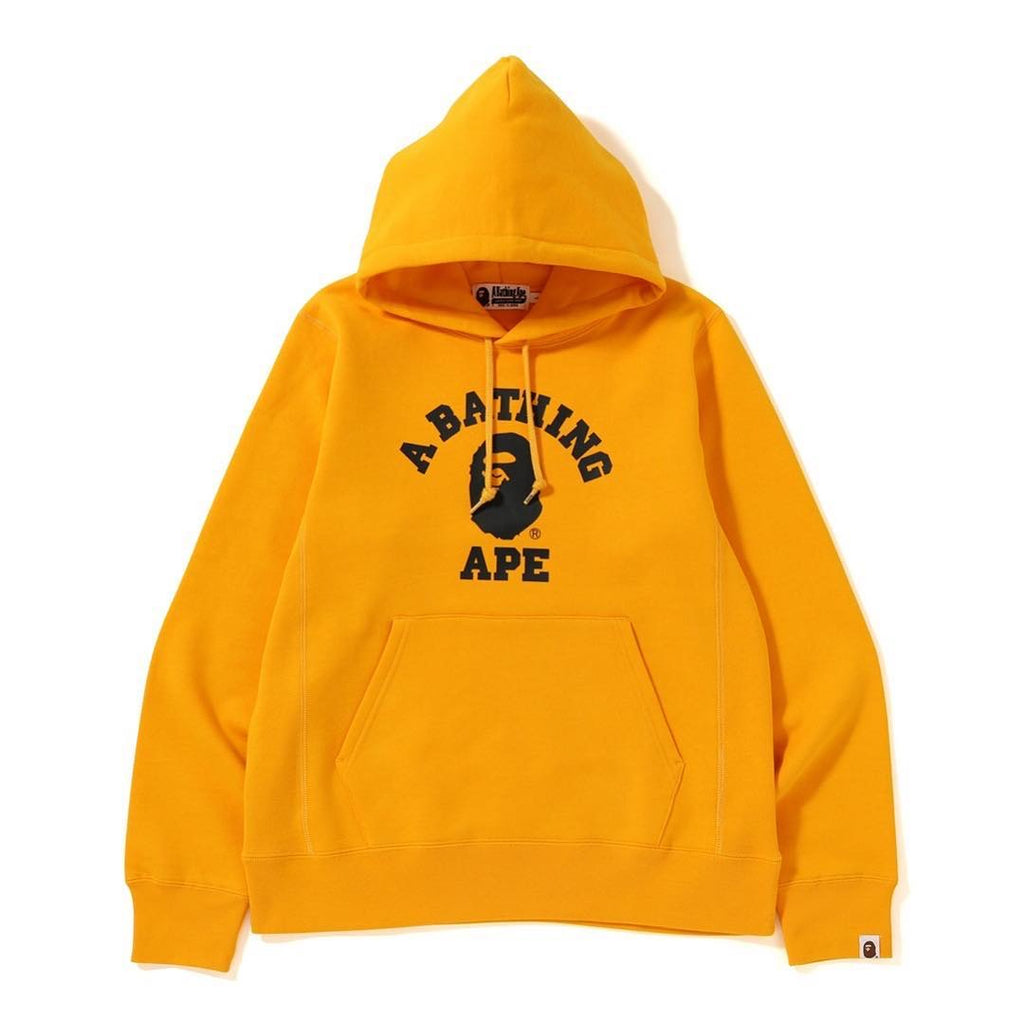 Bape College heavy weight pullover hoodie