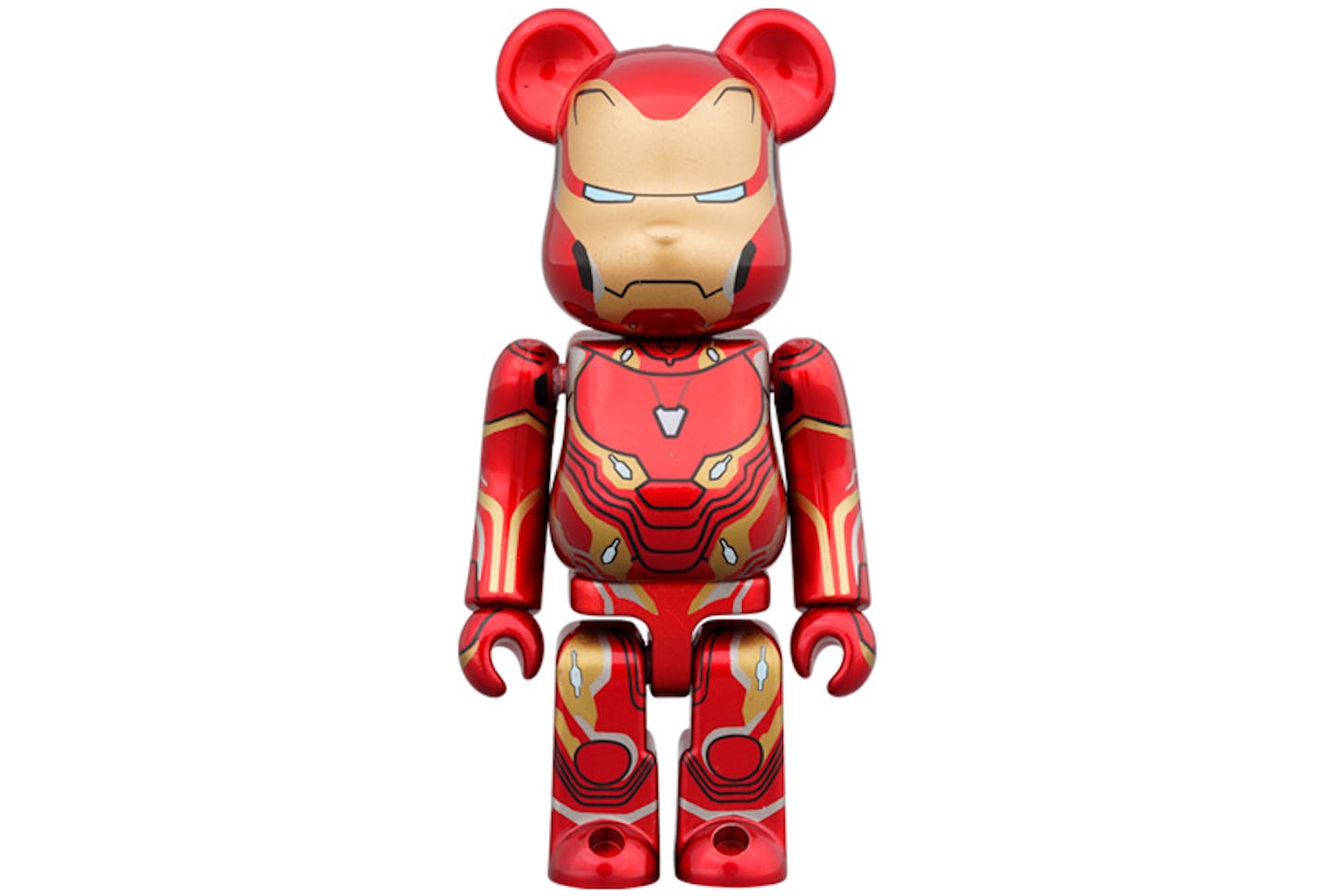 Bearbrick x Marvel Iron Man Mark 50 100% & 400% Set – Prosper
