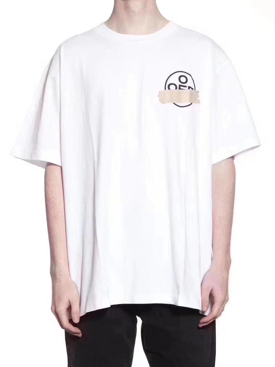Off-white tape arrows s/s over tee