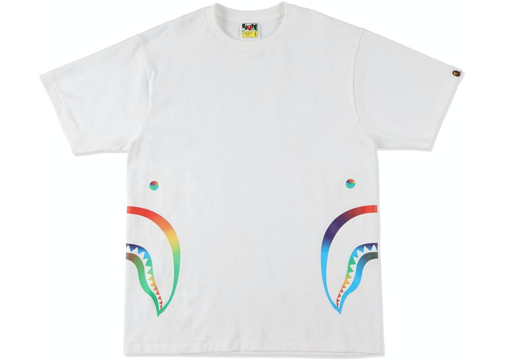 BAPE Rainbow Side Shark Tee (SS21)